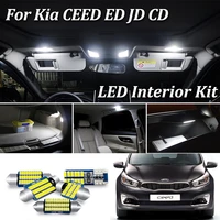 100 white canbus error free led interior lamp light kit for kia ceed ceed ed jd cd combi sw hatch sport pro gt 2006 2020
