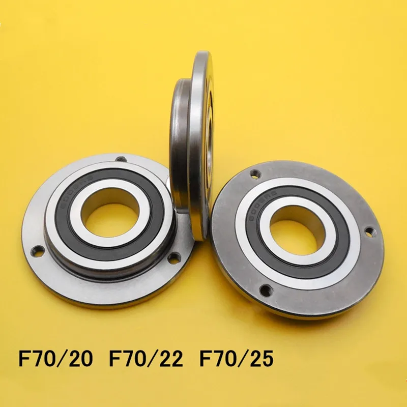 

1 шт. фланцевый подшипник F70/20 F70/22 F70/25-2RS размер 20*22*25*70*12 мм