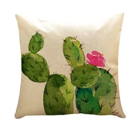 best selling creative cactus potted linen hug pillowcase pillow factory direct fashion style cushion cover models linen pillows