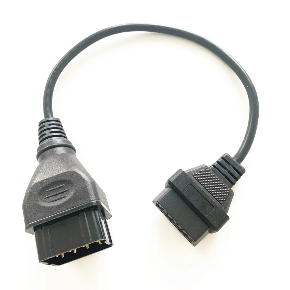 Разъем OBD2 адаптер кабель грузовика для ГАЗ 12Pin к 16Pin разъем 12-контактный штекер