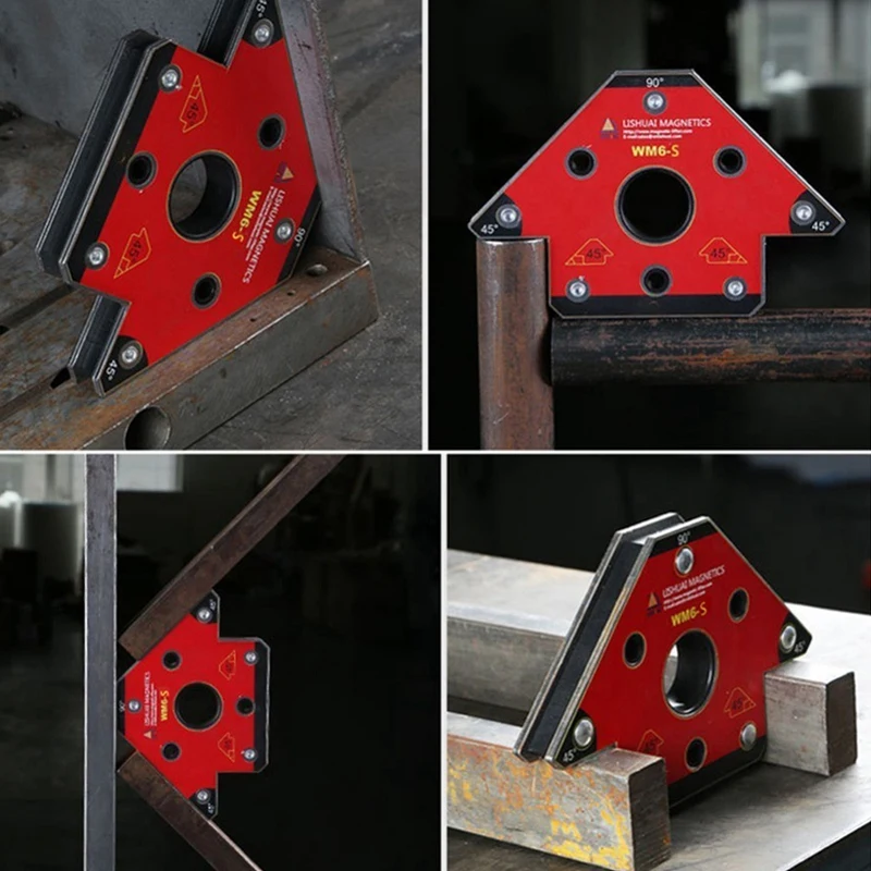 

Promotion! 2Pcs/Set Wm6-S Magnetic Welding Clamp Magnet Welding Holder For Three-Dimensional Welding