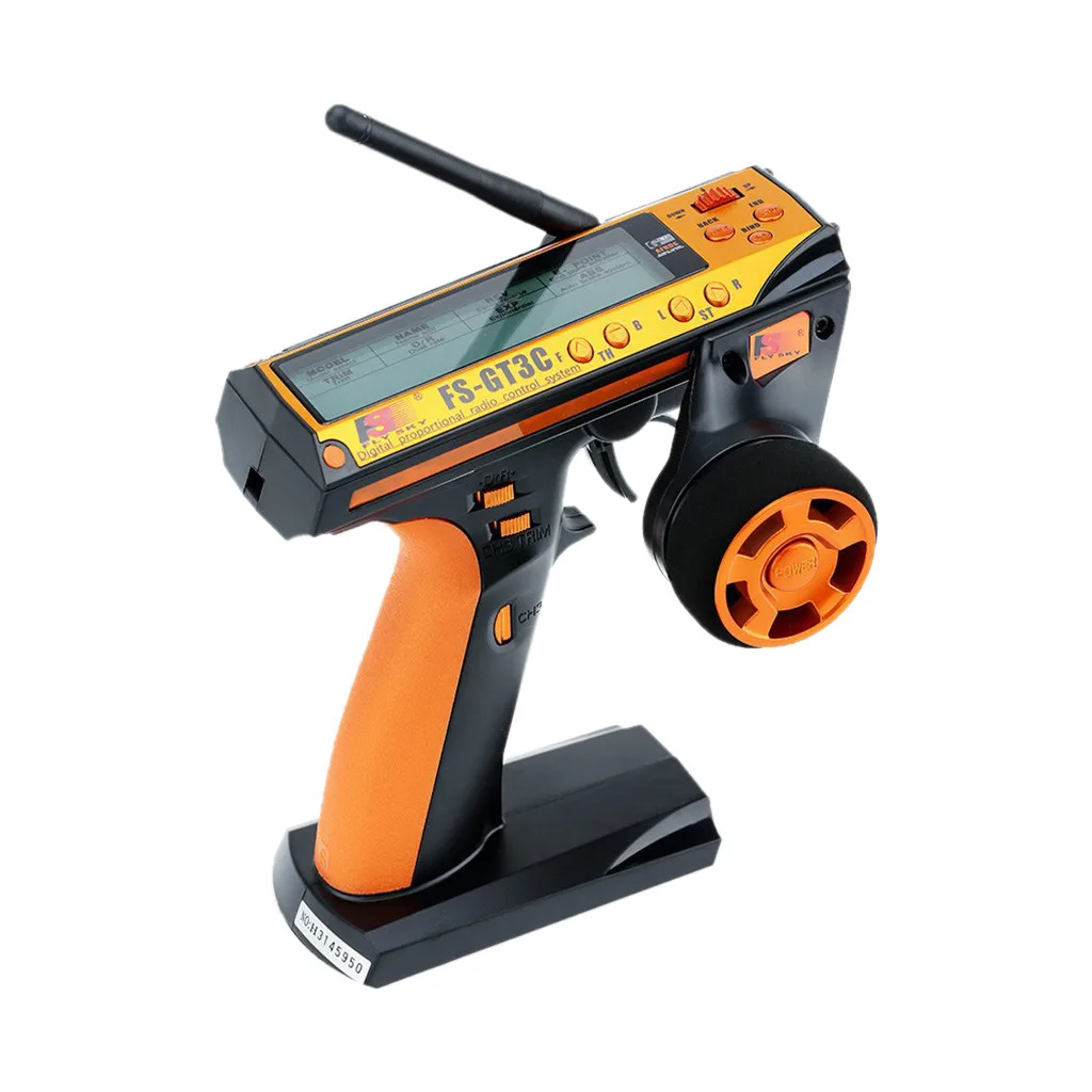 FS GT3C 2 4G 3CH передатчик с ЖК дисплеем + приемник радиоуправления для Flysky RC