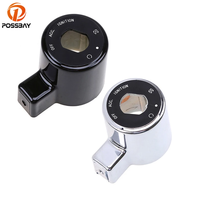 Крышка переключателя зажигания мотоцикла POSSBAY подходит для Harley Davidson Sportster XL 883 1200