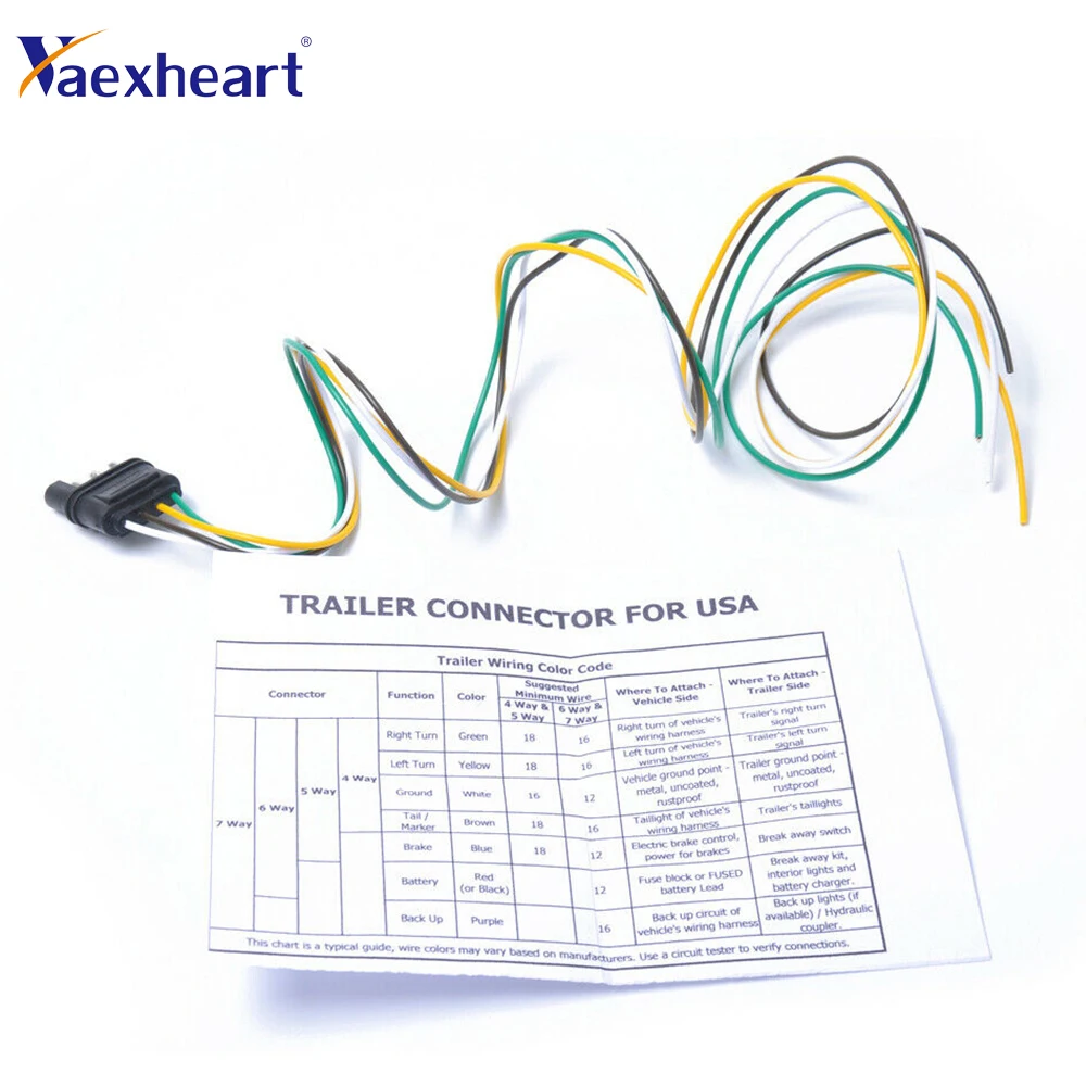 4-ходовой плоский 4-контактный 1 фут/12 дюймов | Автомобили и мотоциклы