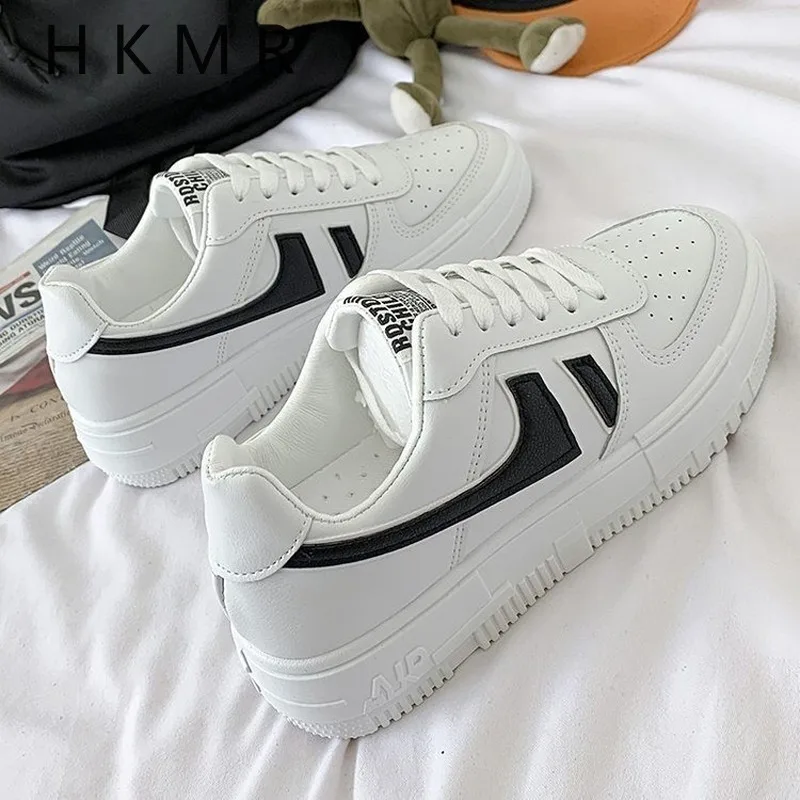 

2021 New Korean Version of White Shoes All-match Casual Fashion Single Shoes Student Board Shoes Women's Shoes Single Shoes Hot