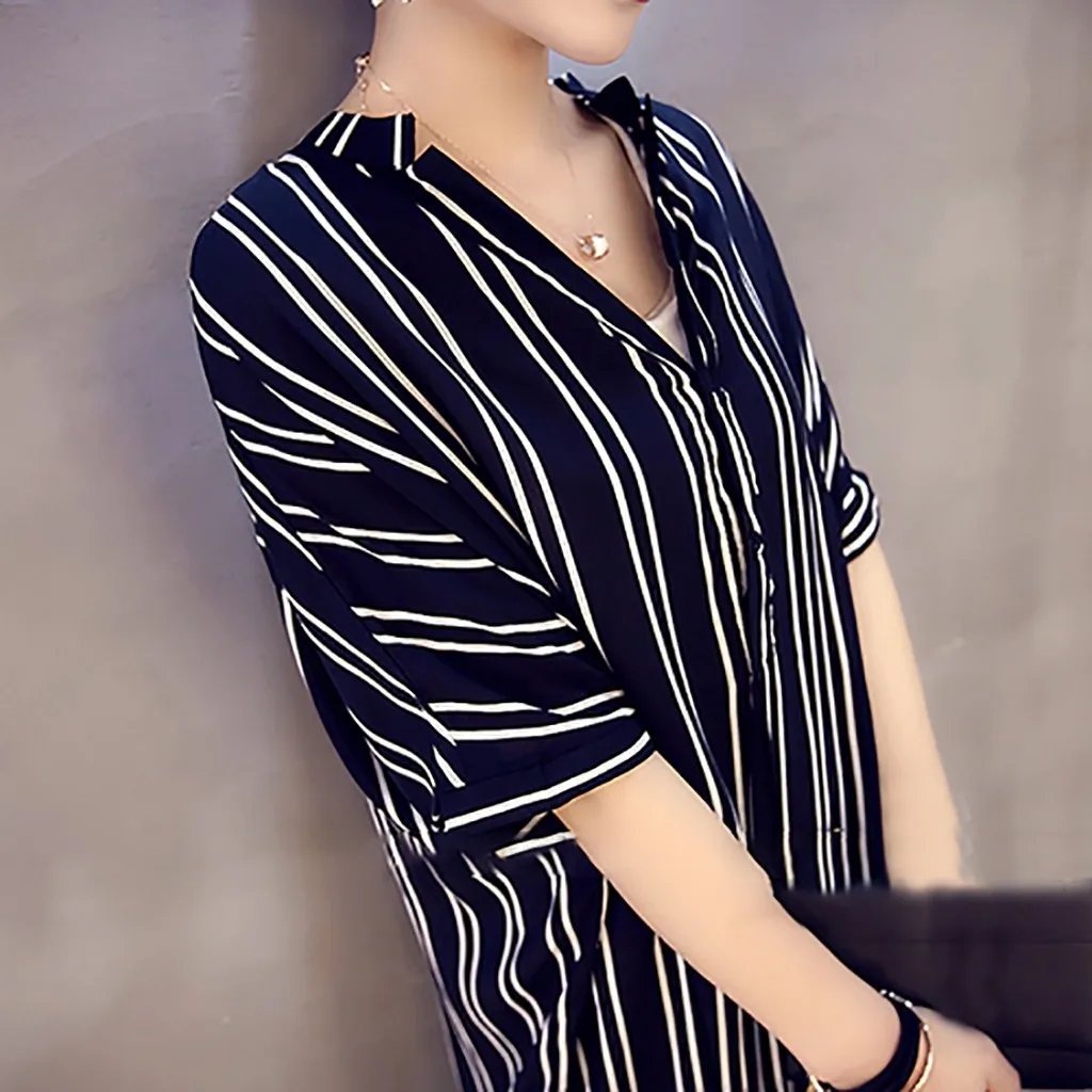 Женское Повседневное платье-рубашка с короткими рукавами v-образным вырезом и