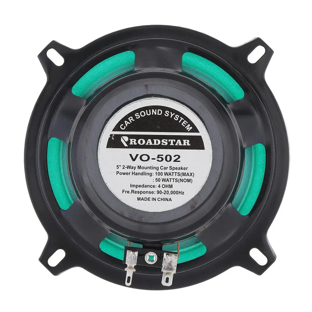 

5inch 2 Way Vehicle Car HiFi Coaxial Speaker VO-502 100W 4Ohms Universal Car HiFi Speaker Door Auto Audio Music Loudspeaker