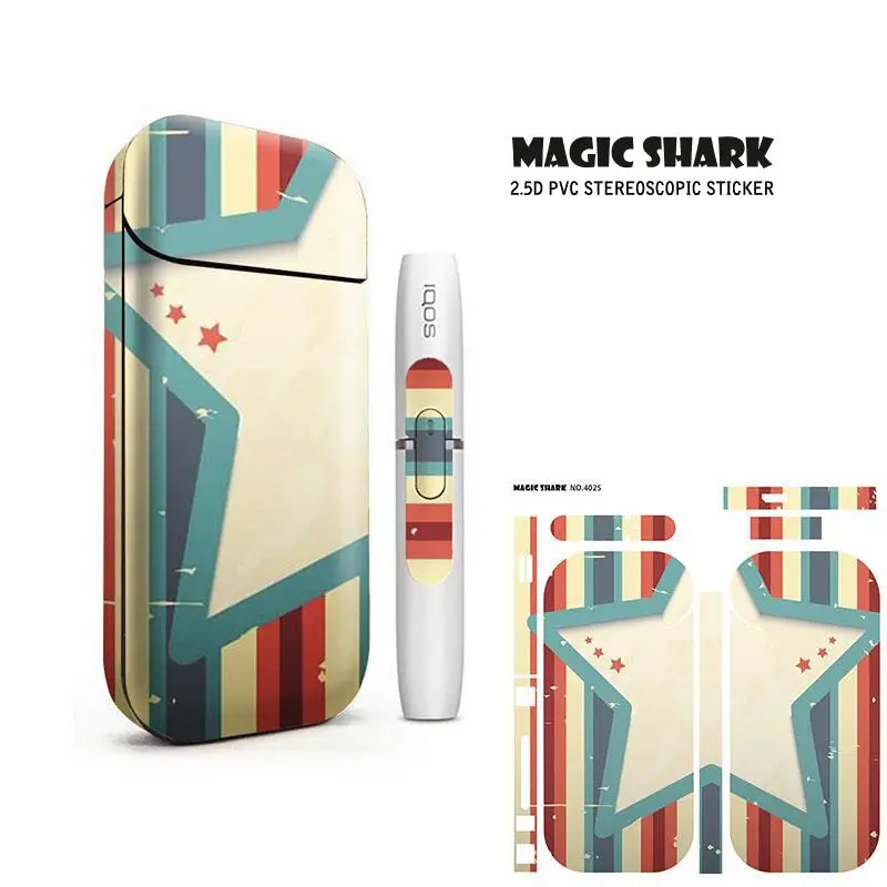 Новинка 2019 модная ультратонкая наклейка для IQOS 2 4 Plus на крышку электронной