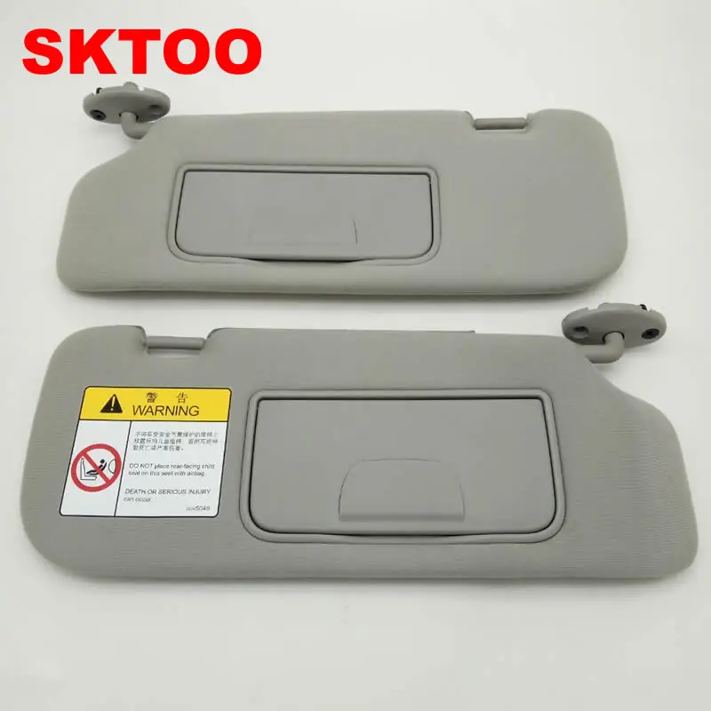 SKTOO солнцезащитный козырек для chevrolet Captiva с зеркалом макияжа Barndoor серый|sun visor|visor