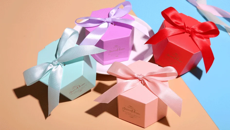 Изысканная Шестигранная коробка для свадебных конфет 20 шт./лот | Дом и сад