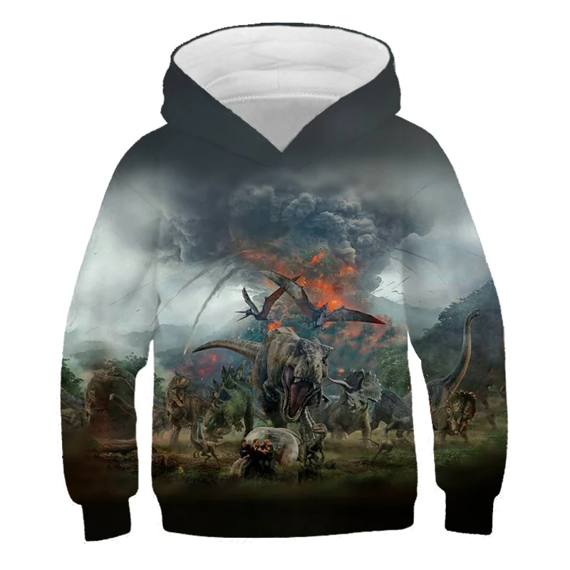 

Child Kid baby girl clothing Dinosaur Jurassic cartoon print 3D Hoodie boy son Sweatshirt/jacket/tshirt toddler pullover pant
