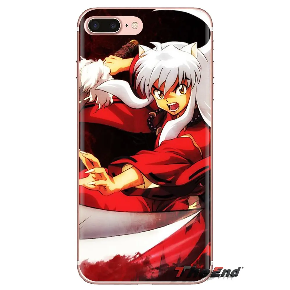 Inuyasha Transparent Soft Cases Covers For Sony Xperia Z Z1 Z2 Z3 Z5 compact M2 M4 M5 C4 E3 T3 XA Huawei Mate 7 8 Y3II |