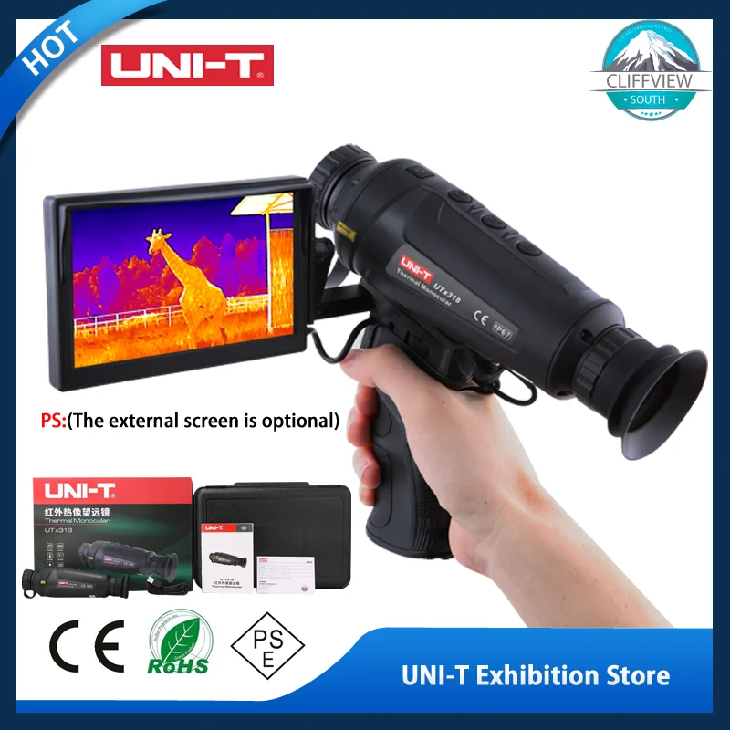 Тепловизор UNI-T для охоты UTx318 устройство ночного видения оптика тепловой прицел