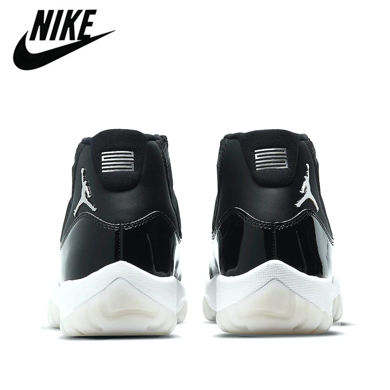 

Original Nike Air Jordan Retro 11 Basketball Shoes Jubilee 25th Anniversary Concord 45 Men Women Sneakers Size 36-46