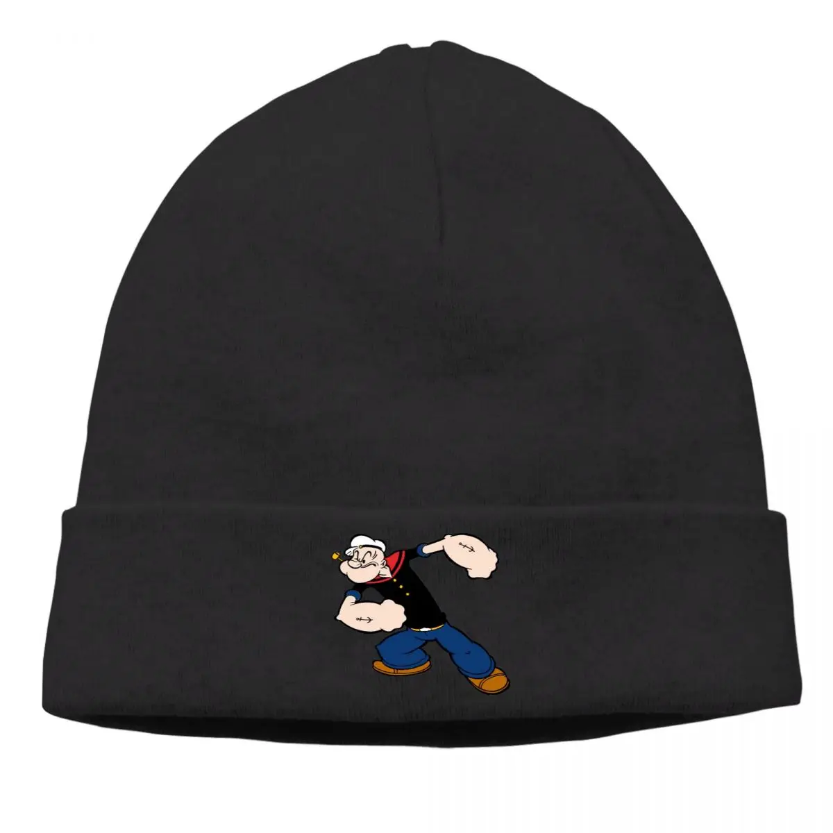 

Popeye The Sailor Spinach Cartoon Skullies Beanies Caps Classic Knitted Winter Warm Bonnet Hats Unisex Ski Cap