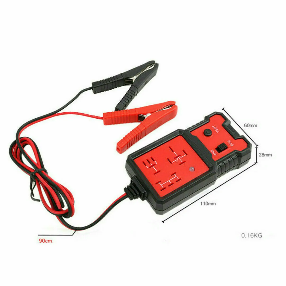 

Accessories Automotive Relay Tester For Car Auto Battery Universal Useful 1 Pcs