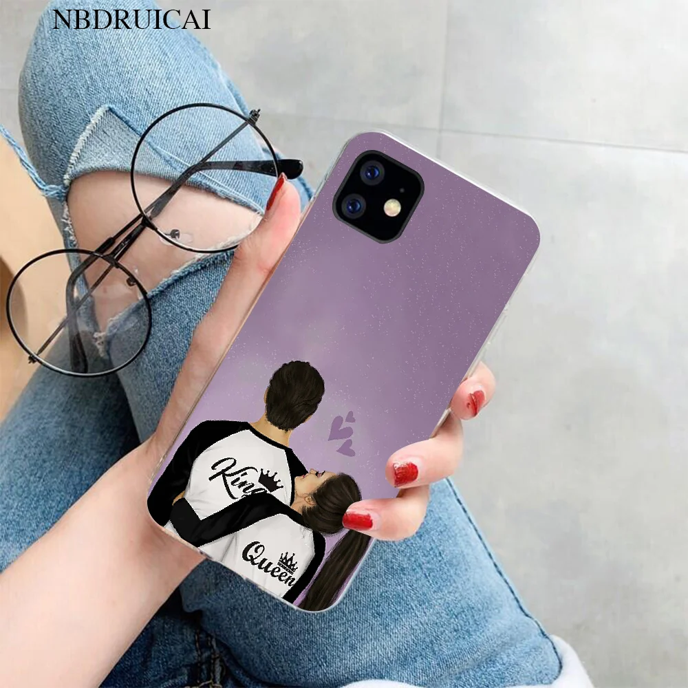 Милый чехол PENGHUWAN для iPhone 11 pro XS MAX 8 7 6 6S Plus X 5S SE XR | Мобильные телефоны и аксессуары