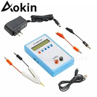 1set high precision handheld lc inductor capacitor tester lc 200a digital lcd capacitance inductance lc meter 1pf 100mf 1uh 100h