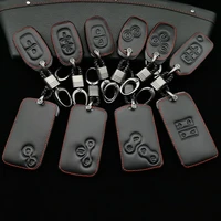 100 leather car key case for renault clio login megane smart key cover 2 3 koleos landscape key card bag protective shell