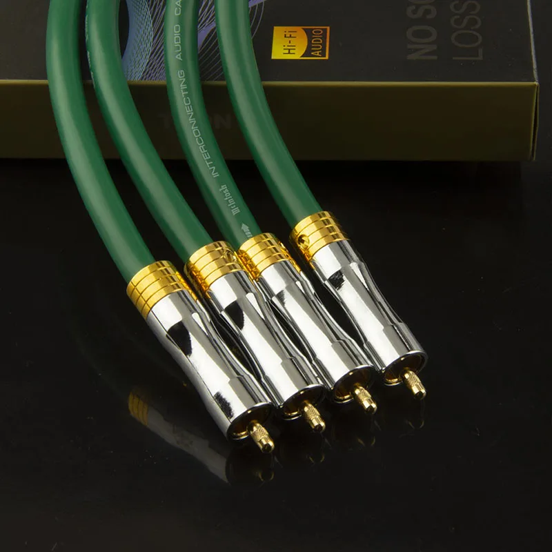 MCINTOSH 4N бескислородный медный аудиокабель RCA стерео hifi 2 rca прослушивание