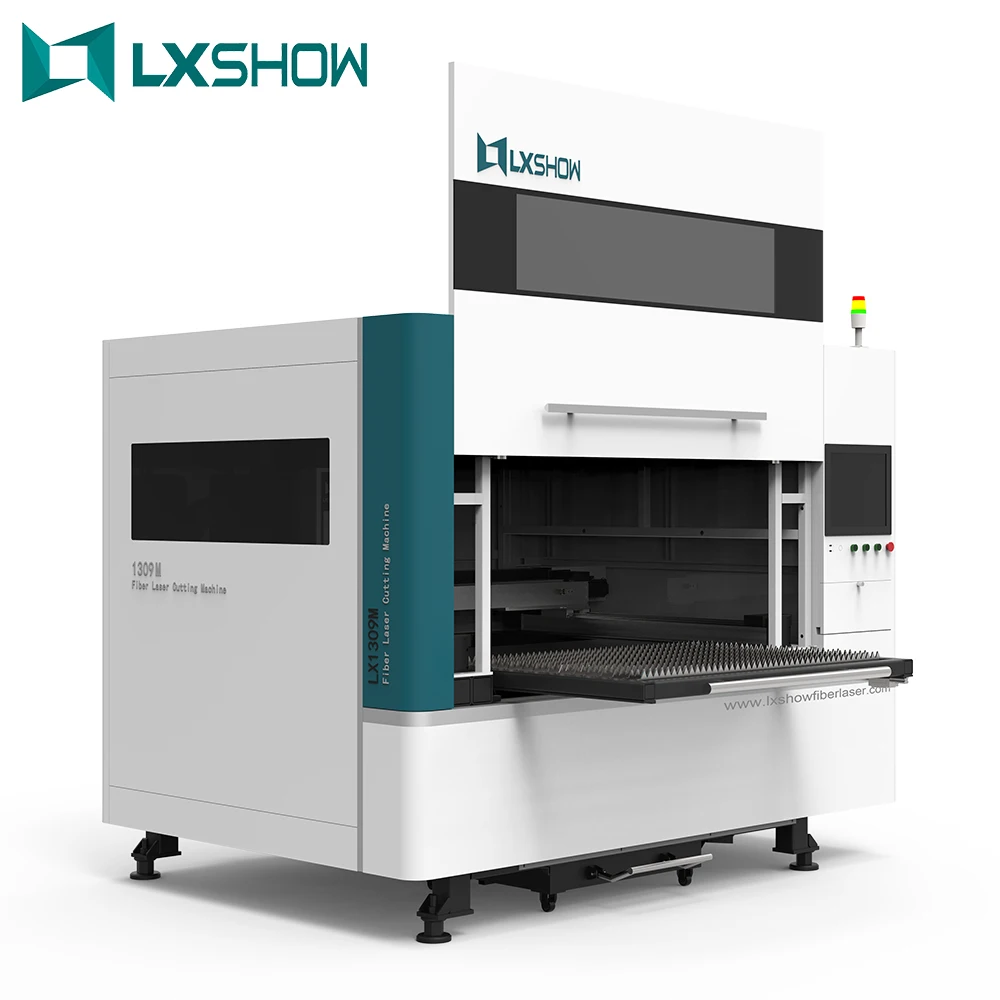 1000 Вт 2000 небольшая площадь 1309 Cnc волоконно-лазерная машина для резки волоконный