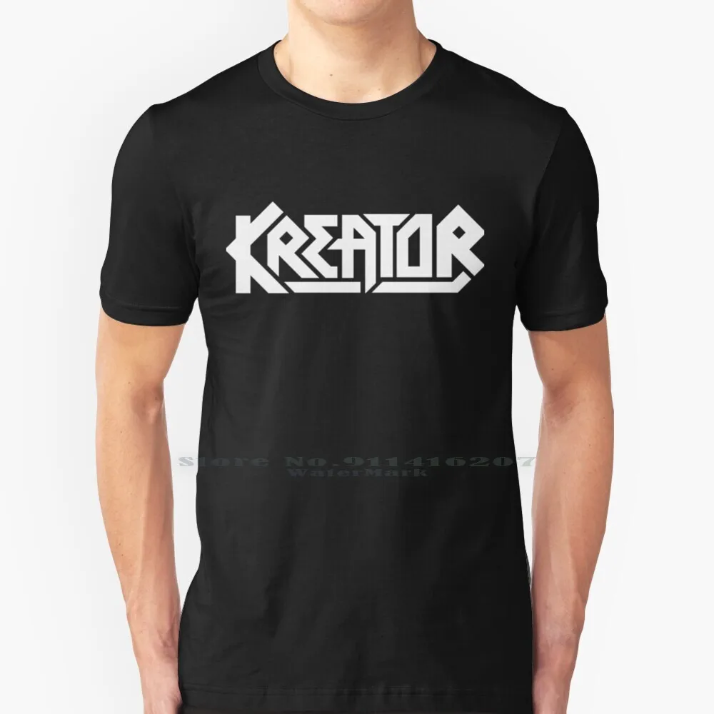 Kreator T Shirt Cotton 6XL Kreator Metal Hard Black Death Brutal Logo Prog Sludge Stoner Industrial Minimal Usa Uk Norway