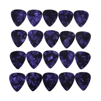 100pcslot purple pearl celluloid guitar picks standard plectra multi thickness