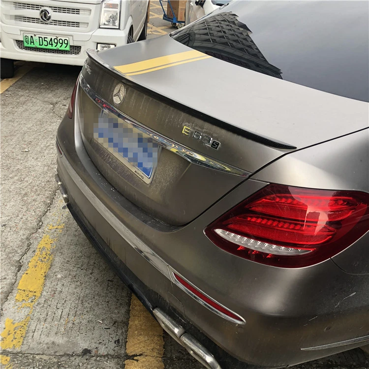 Спойлер из углеродного волокна для Mercedes Benz W213 2016 2019 E320L E260L E300L E63 спойлер|Спойлеры