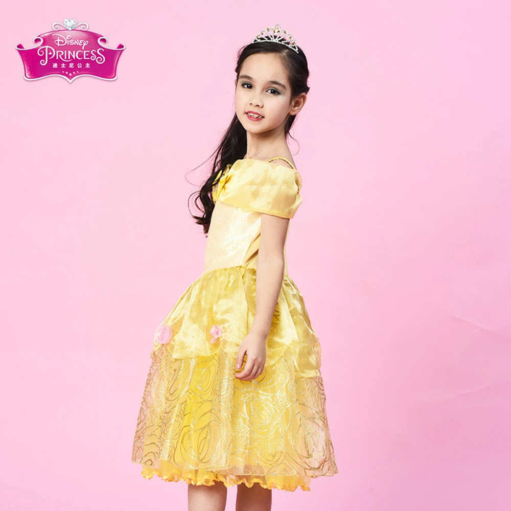 Disney/платье принцессы для маленьких девочек платья маленькой красивое платье