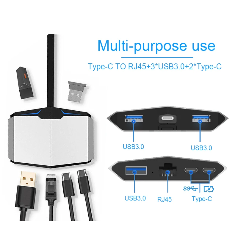 Док станция Bkscy для MacBook Pro USB 3 0 HDMI порта|USB-хабы| |