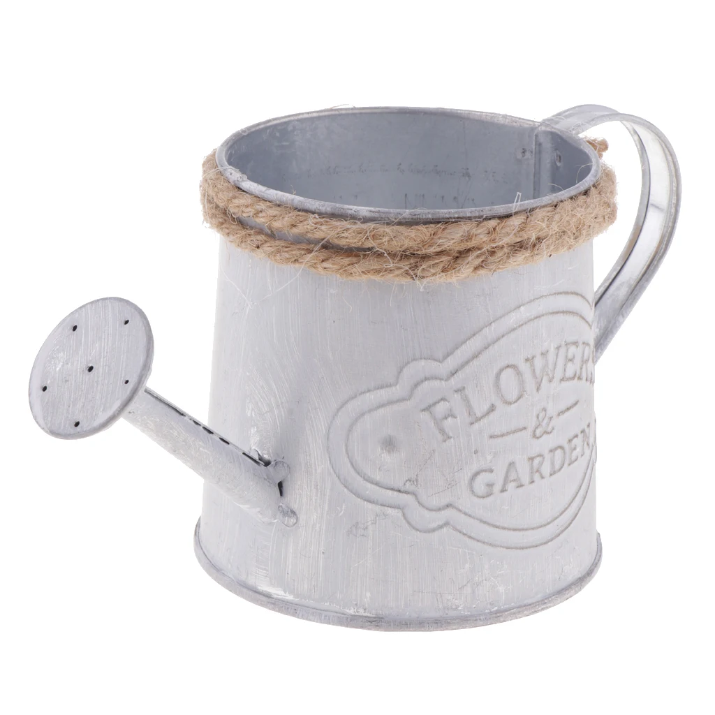 Горшок подвесной ротанговый для полива в форме чайника горшок цветочных