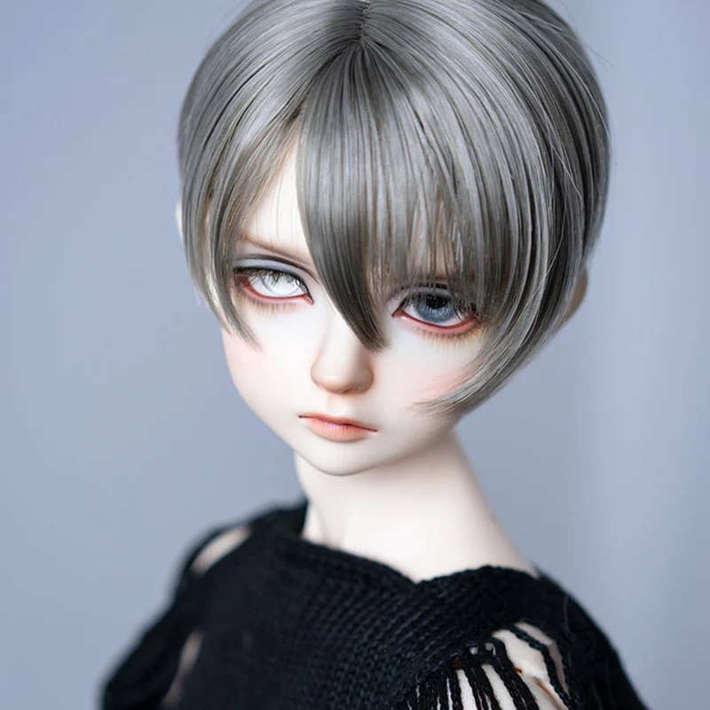 Bybrana Bjd парик 1/3 1/4 Sd кукла короткие волосы мальчик косая челка сбоку парики |