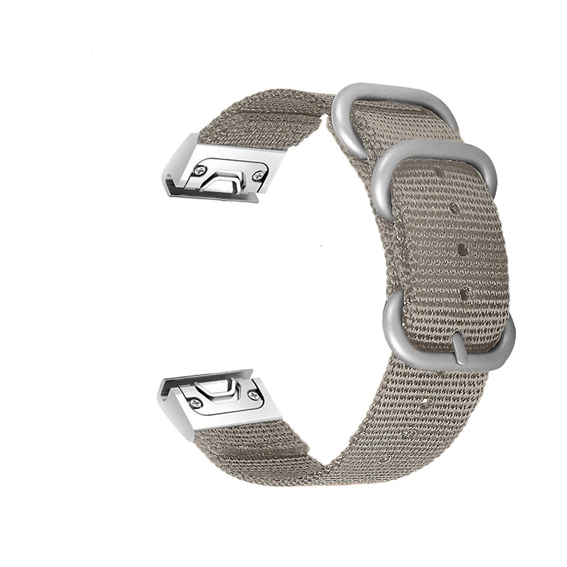 20 мм/22 мм/26 мм Одежда высшего качества ремешка для часов Garmin Fenix 6X 6/iPhone 6S смарт-часы