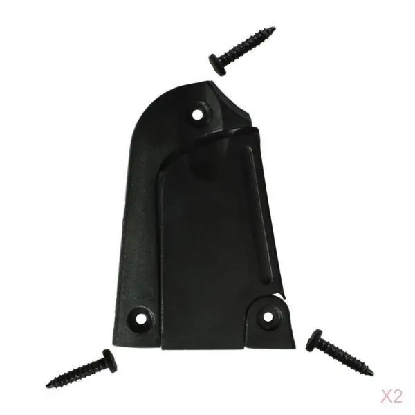 

2pcs 3 Hole Truss Rod Cover Plate w/ Screws for Guitar Replacement
