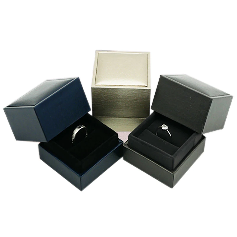 

New Jewelry Organizer Gift Boxes and Packaging Valentine's Wedding Ring for Women Box Stock Wholesale