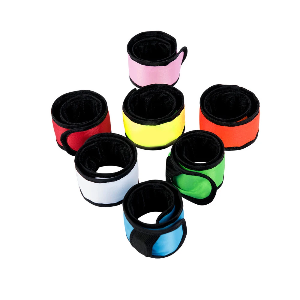 

7 pcs LED Flashing Wrist Band Bracelet Arm Belt Light Up Glow Dance Running Party Decor Luminous Glowing Bangle Neon Party