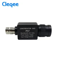 cleqee p57 1pc q9 adapter 50ohm feed through terminator bnc female seat connector 50ky device load resistor 50%cf%89 dc1ghz