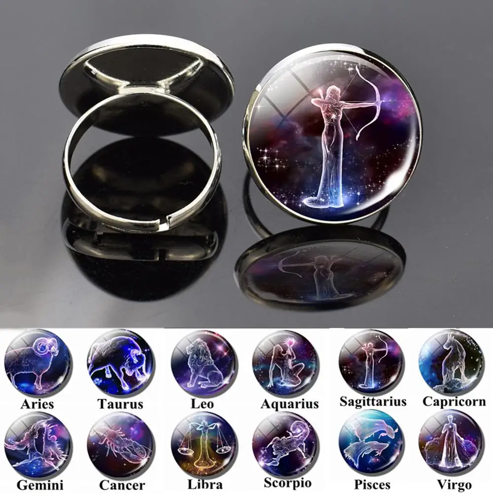 Кольцо женское 12 созвездий подарок на день рождения | Украшения и аксессуары