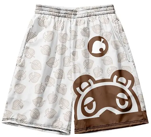 Новая игра животное пересечение том Nook косплей костюм шорты летние мужские и