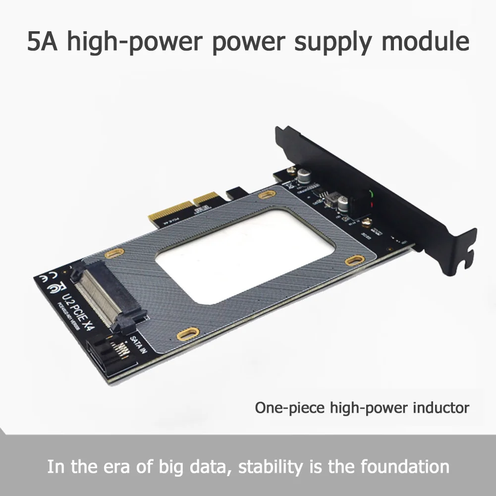 2 шт pcie riser pci express 30 x4 для u 2 sff 8639 адаптер u2 ssd для