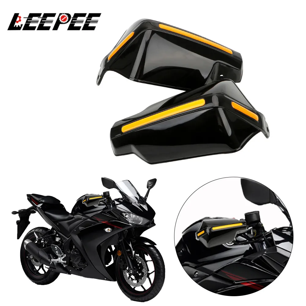 

Motorcycle Protection Gear Windproof Handlebar HandGuards Motorbike Accessories Hand Guard Handle Protector Shield Universal