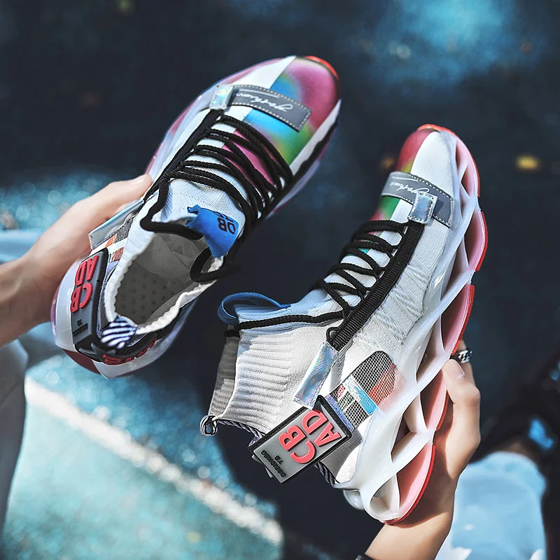 

2021 New Summer Training Sneakers Men Trainers Men Off White Basketball Couple Loafers Breathable Men Tides Sport Running Shoes