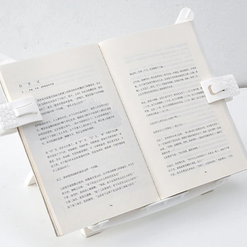 

Легкая подставка для чтения книг, Портативная подставка для музыки, подставка для документов, складной подставка для книг С нескользящими н...