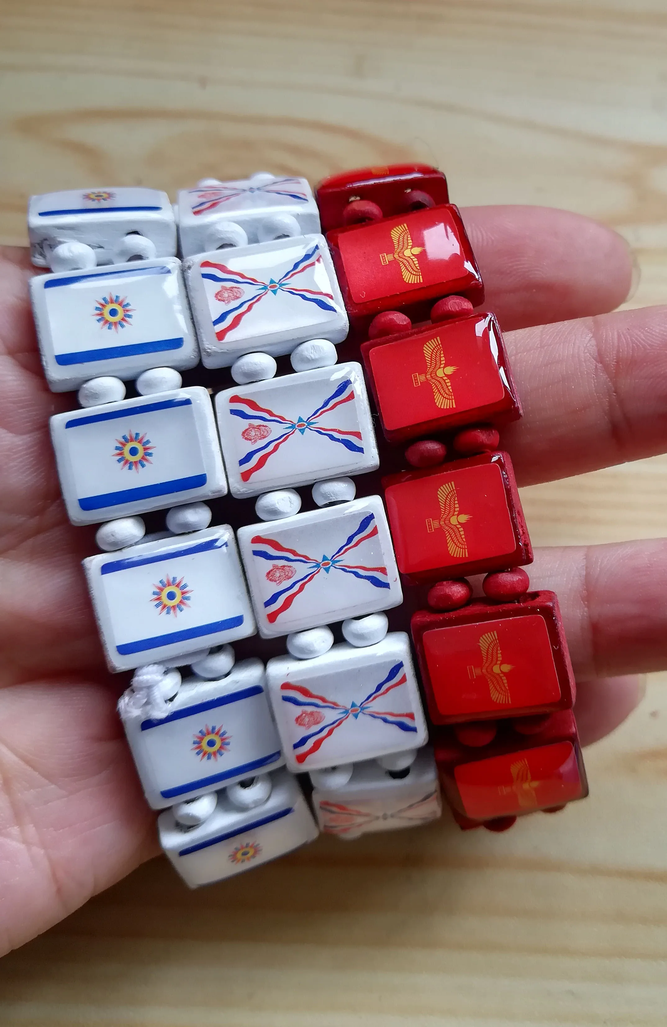 12 шт./лот Ассирии/ассирийской/Халдея/немецких/арамейские/арамеев флаг Цепочки и