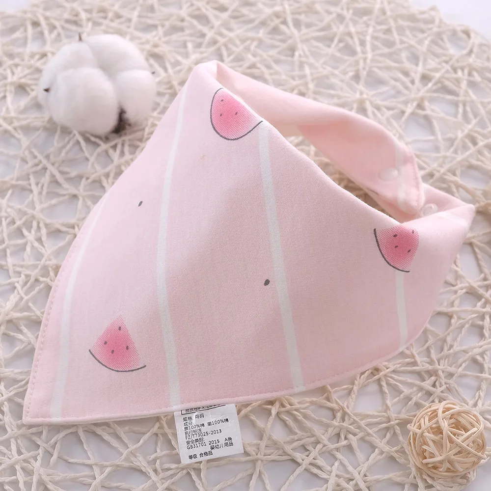 Детская Хлопковая повязка-слюнявчик треугольная водонепроницаемая | одежда и