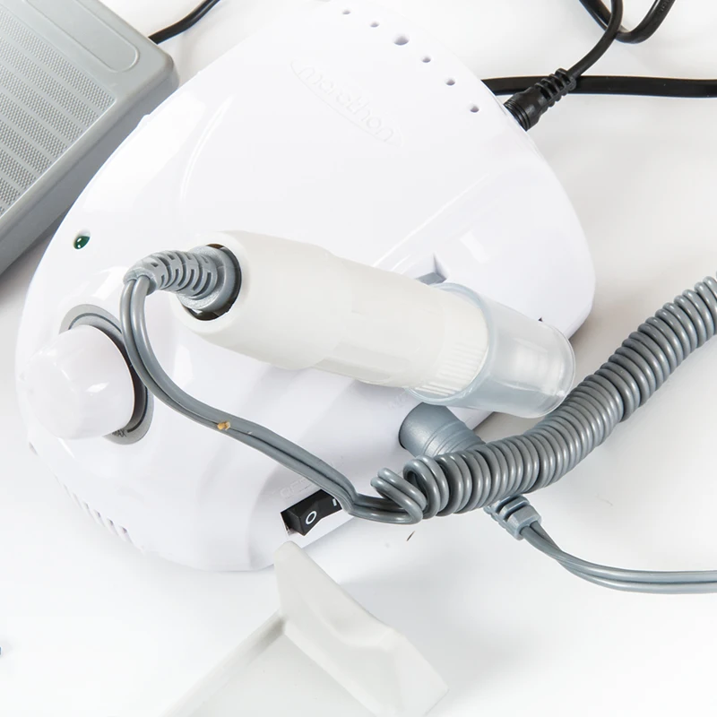 Профессиональная электрическая дрель для ногтей микро-мотор + SDE-H20N набор