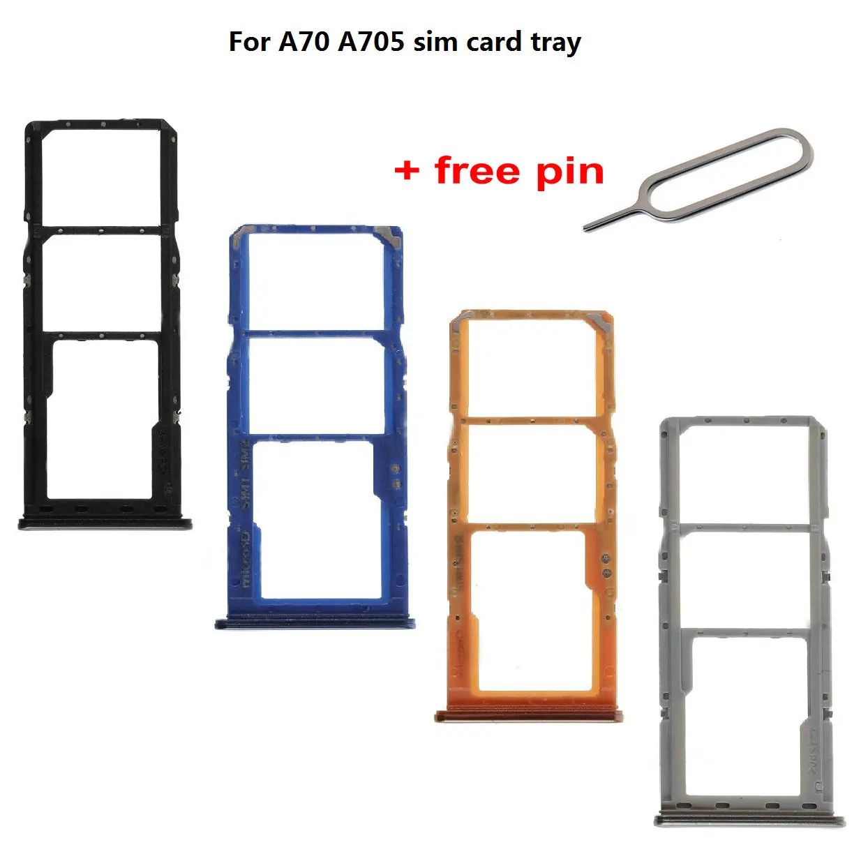 OEM двойная SIM карта Micro SD лоток держатель Замена + Бесплатный разъем для извлечения