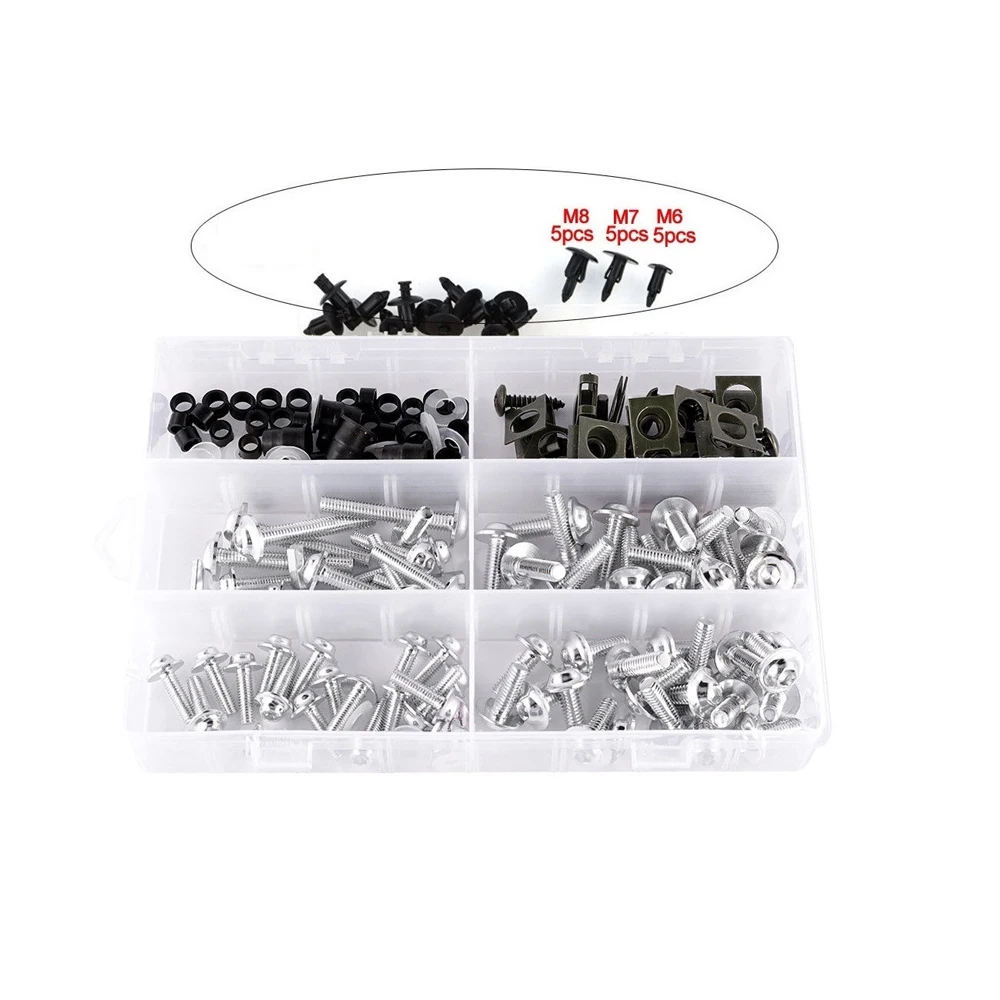 

M5 M6 Bolt Screws Kit Motorcycle For BMW S1000R K1200GT F800GT R1200RT F800GS Fairing Accessories Lots