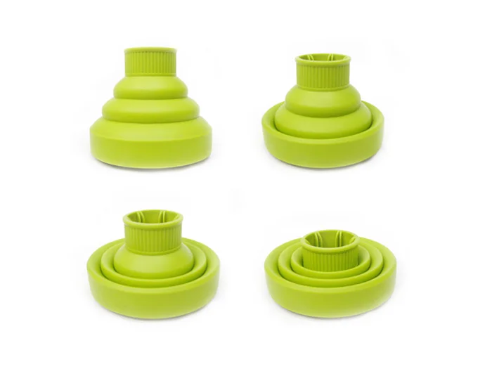 Мягкая силиконовая насадка к фену для волос Diffuser F 09. Нежный подход вашим