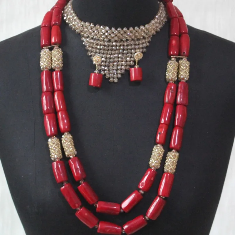 Ювелирный Комплект из колье и серёг 12 13 мм|Ювелирные наборы для невесты| |